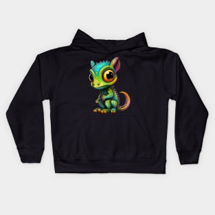 Chameleon Lovers Lizard Chameleons Kids Hoodie